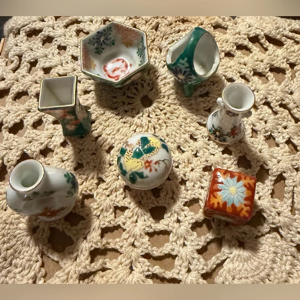 VINTAGE! Japanese Porcelain Miniatures - Picture 2 of 4